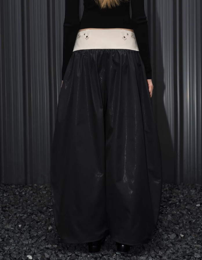 Cloud Drift Balloon Pants