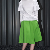 Pleat Flow Culotte Pants