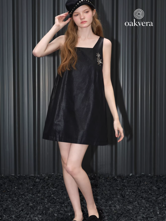 Noir Essence Sleeveless Dress