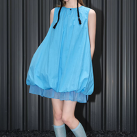 Bloom Collar Bubble Dress