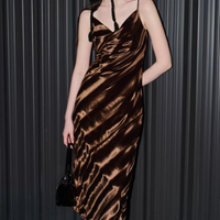 Velour Grace Slip Dress