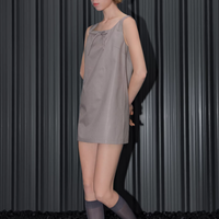 Lustre Bow Flow Dress