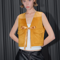 Sienna Suede Layered Vest