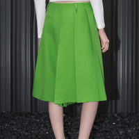 Pleat Flow Culotte Pants