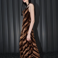 Velour Grace Slip Dress
