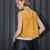 Sienna Suede Layered Vest