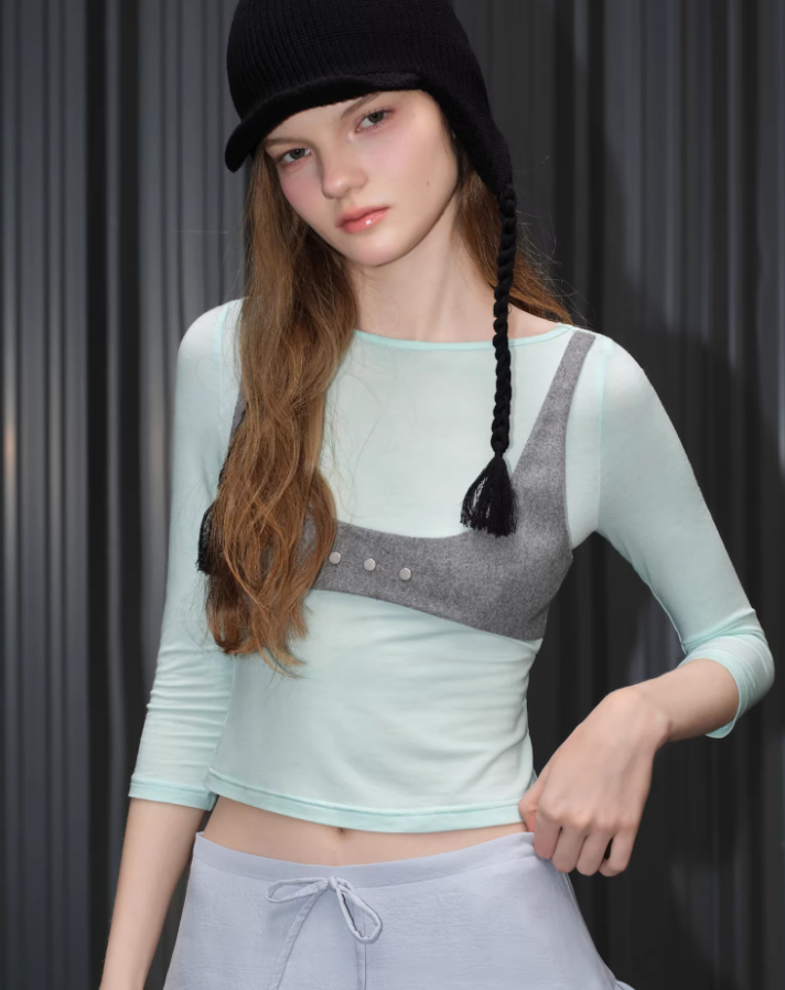 DualTone Rhythm Knit Tee