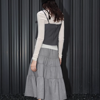 Grey Poise Bow Cami